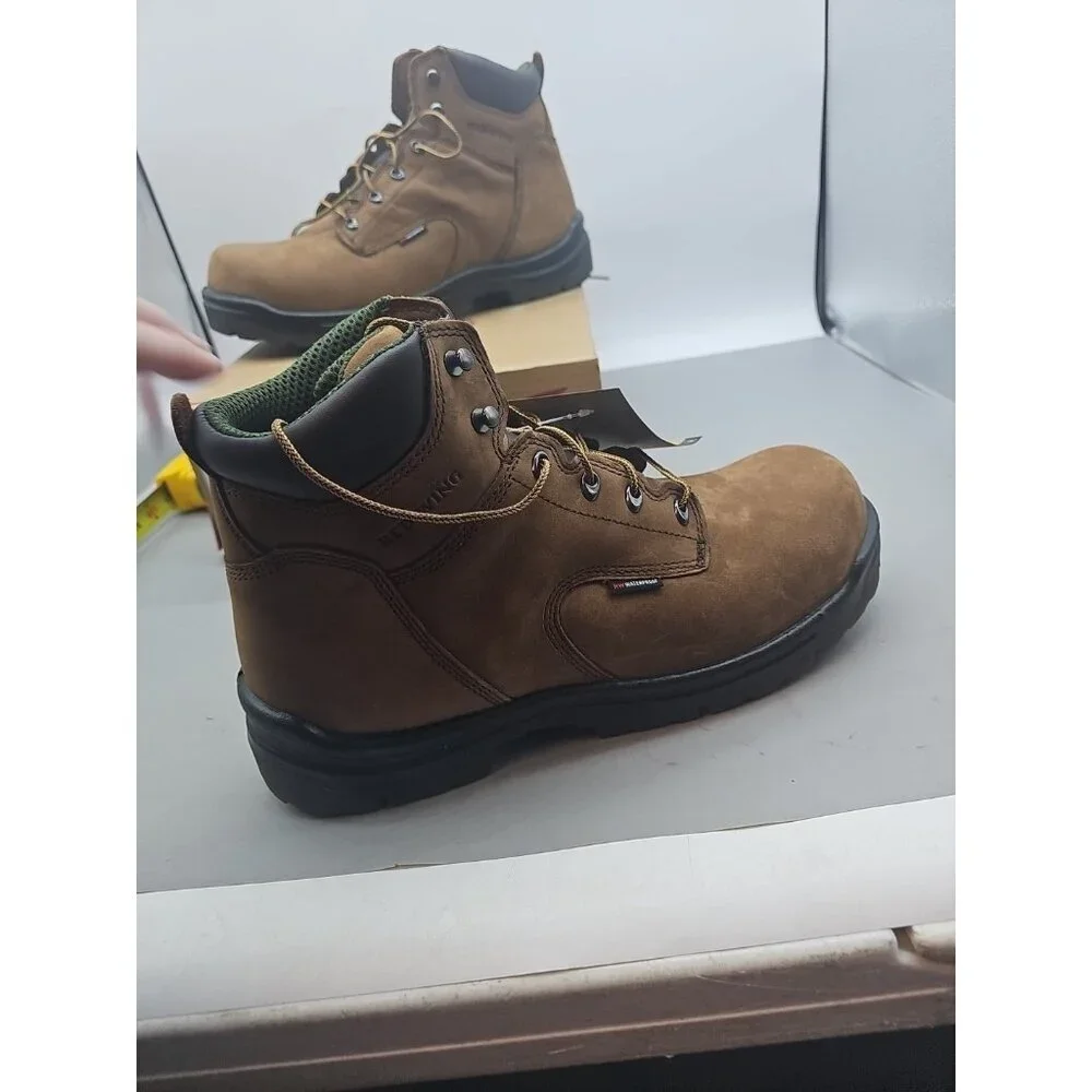 Red Wing Work Boot 2240 Men's Size 13 H Brown NEW Waterproof EN NonMetallic Toe